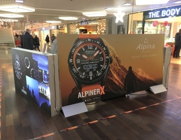 Promotion for Alpina watches